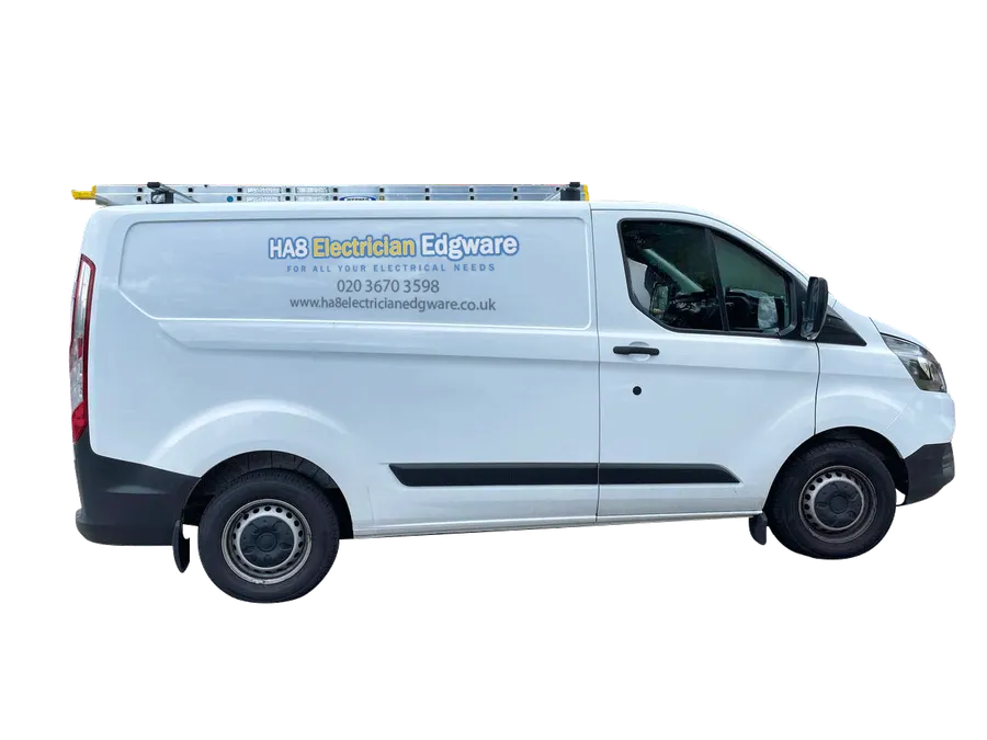 HA8 Electrician Edgware van